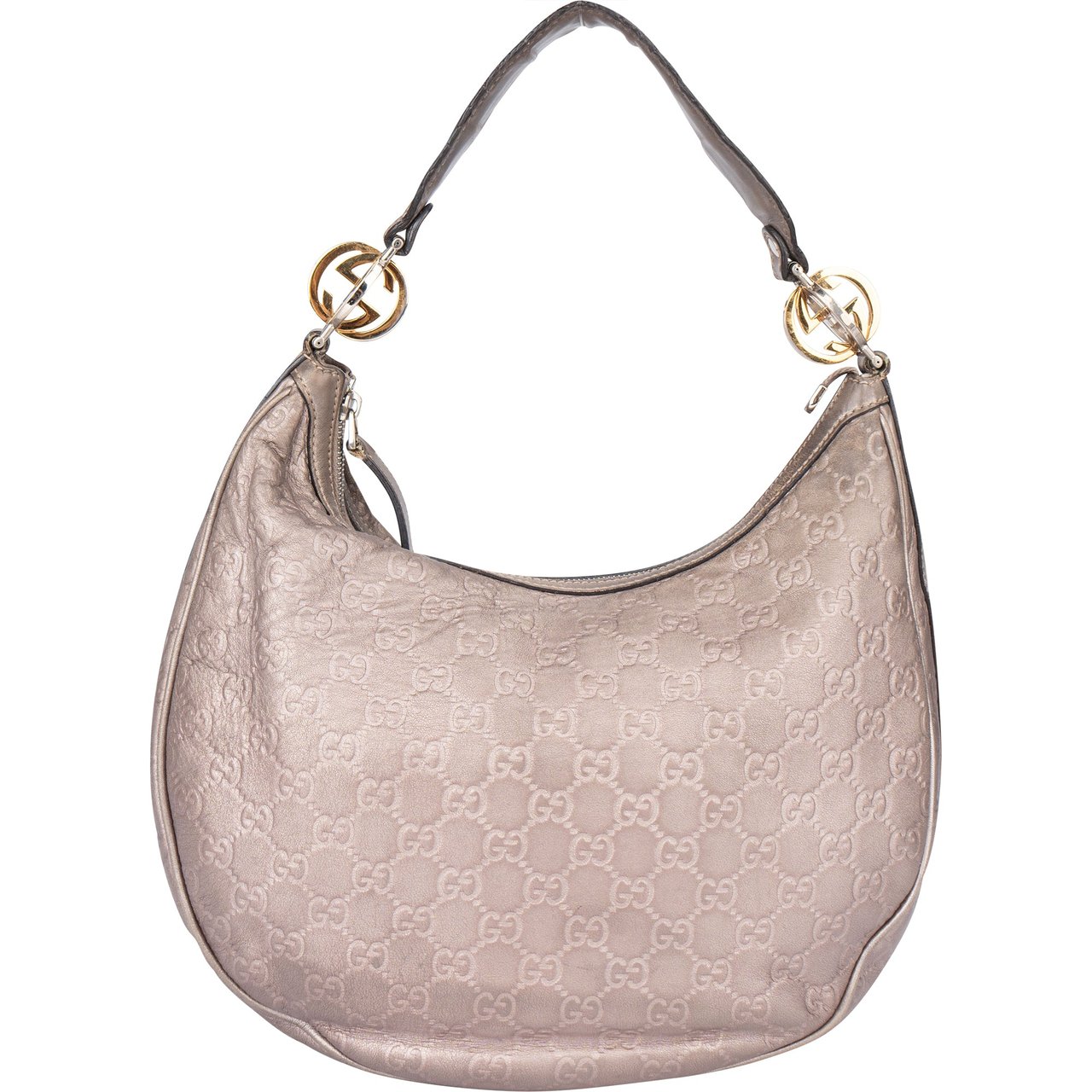 Gucci Gucci GG Leather Monogram Twin Handbag Divers