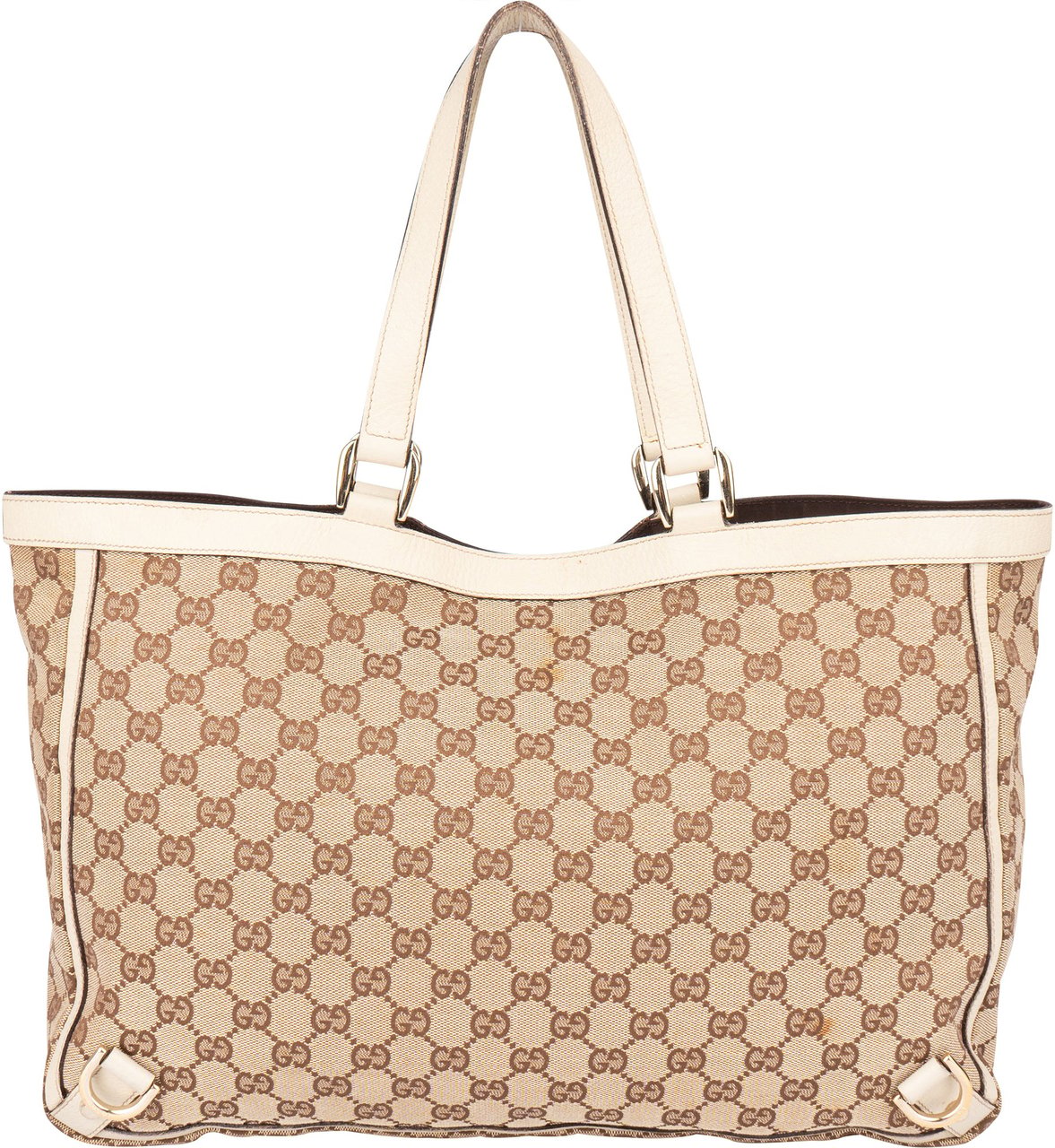 Gucci GG Monogram Abbey Handbag Bruin