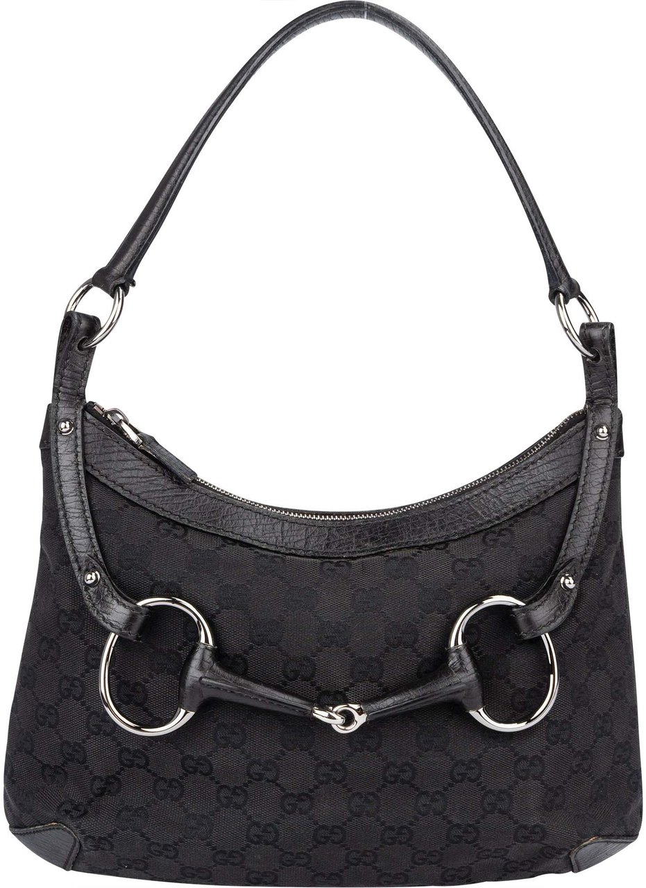 Gucci Gucci GG Monogram Horsebit Shoulder Bag Divers