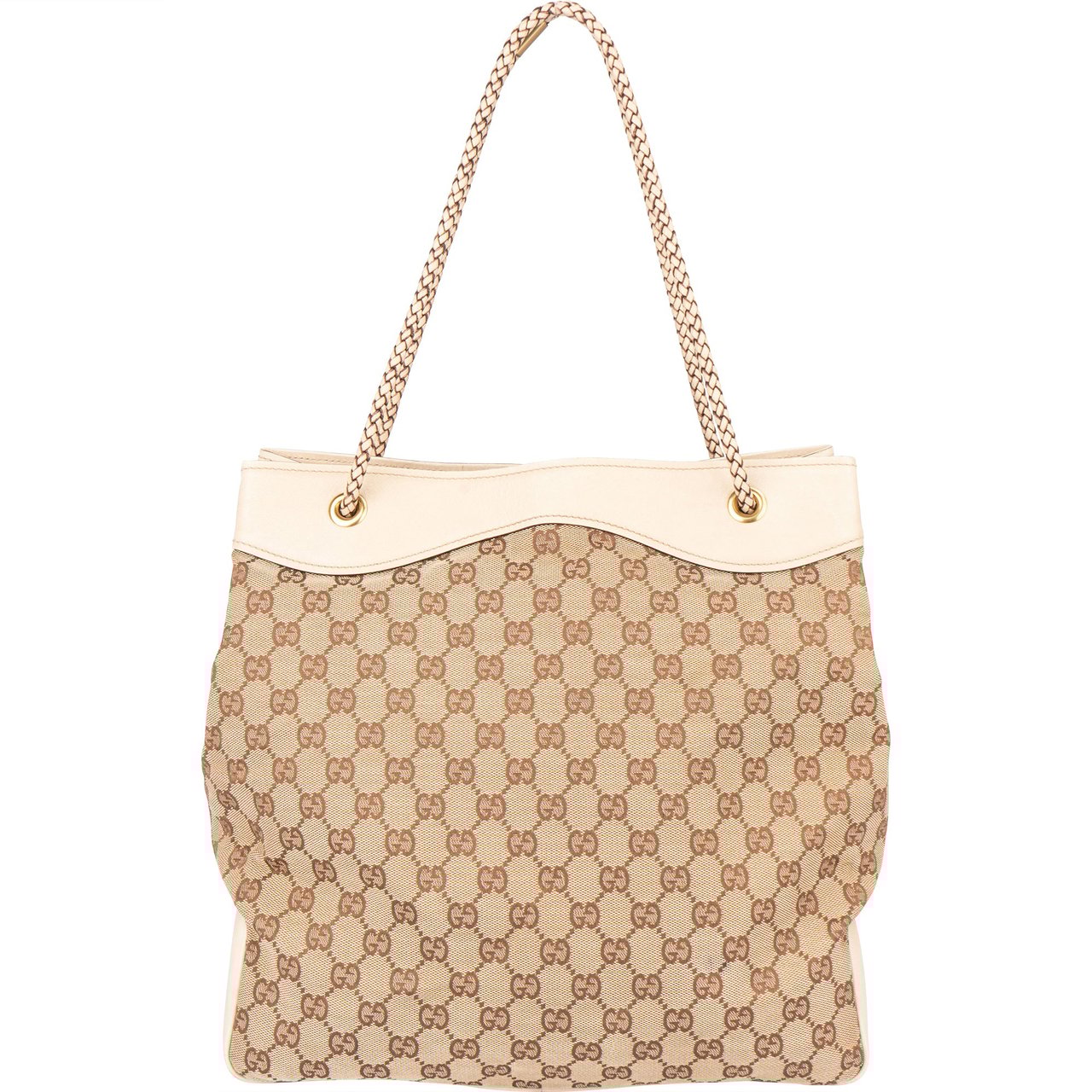 Gucci Gucci GG Monogram Leather String Shoulder Bag Divers