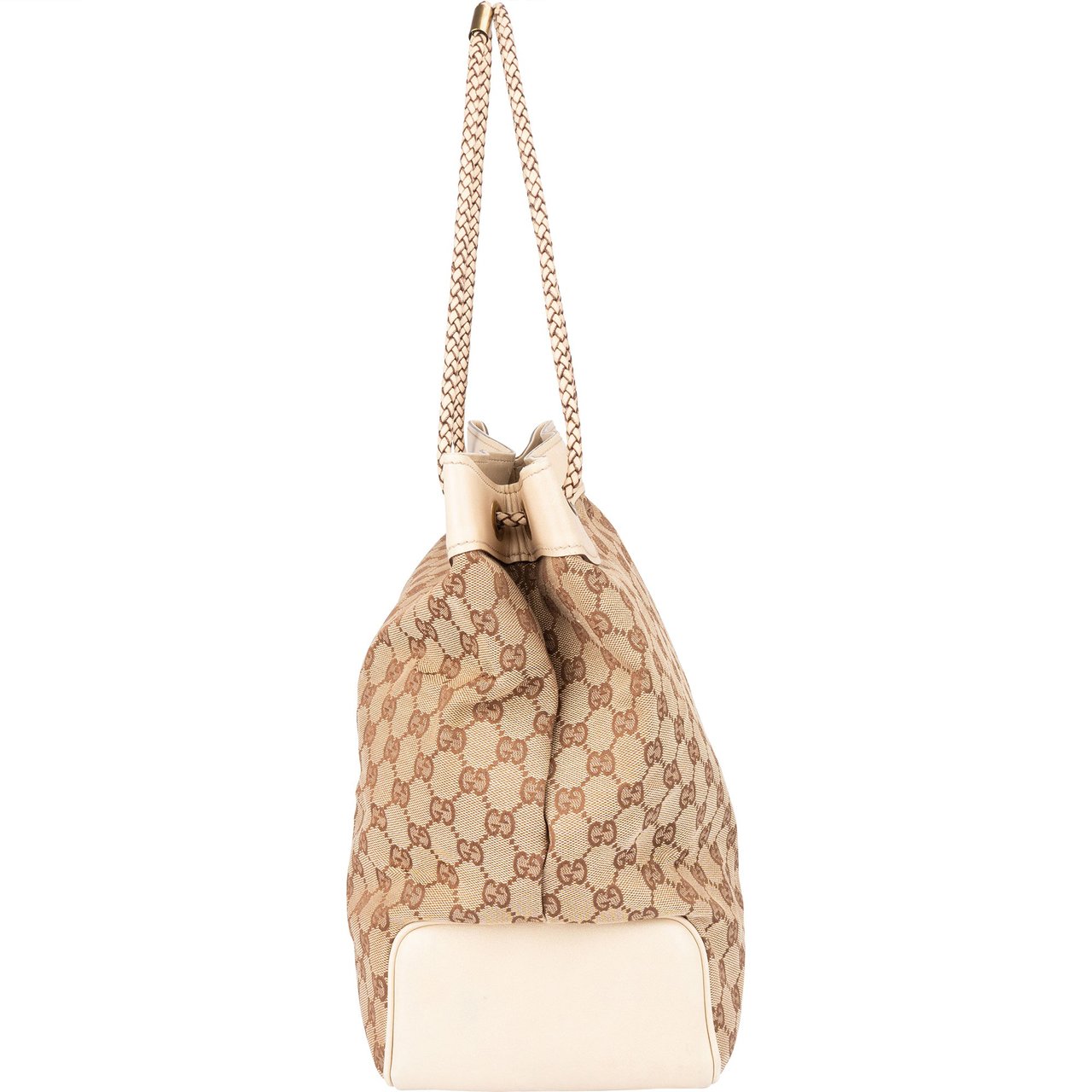 Gucci Gucci GG Monogram Leather String Shoulder Bag Divers