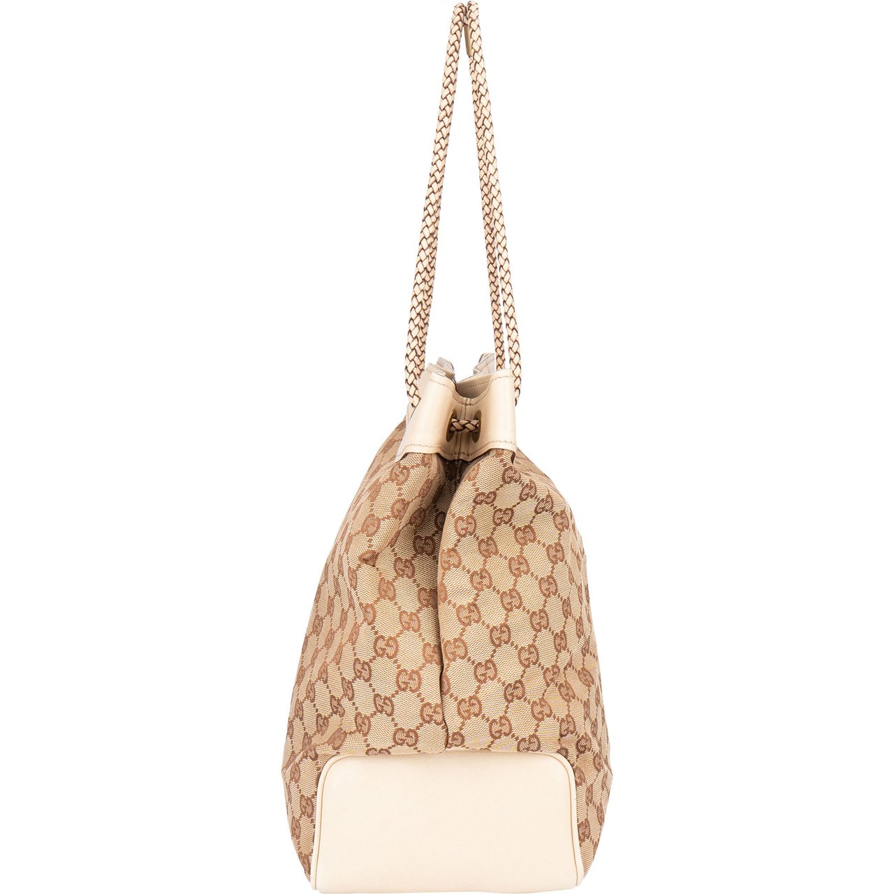 Gucci Gucci GG Monogram Leather String Shoulder Bag Divers