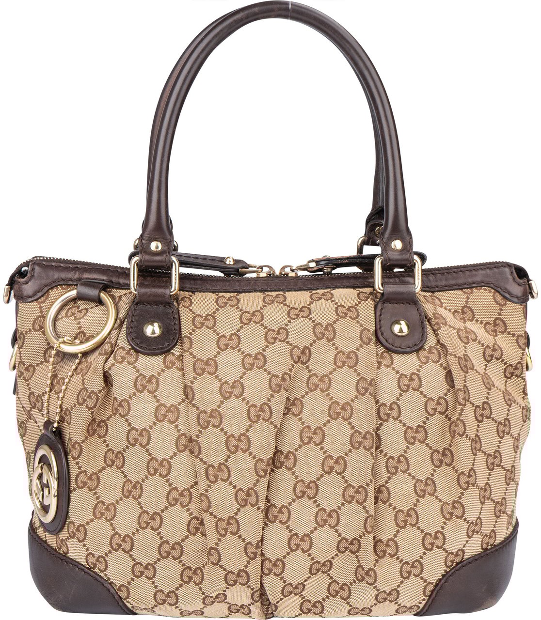 Gucci Gucci GG Monogram Sukey Handbag Divers