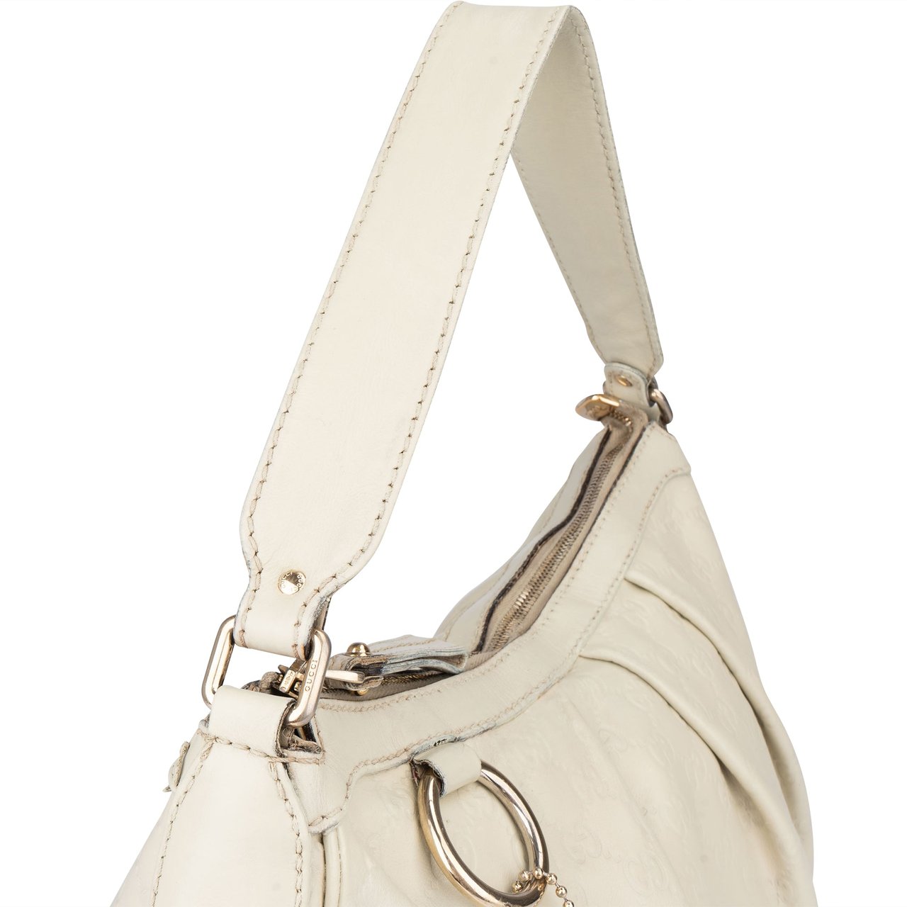 Gucci Gucci Leather GG Monogram Sukey Handbag Divers
