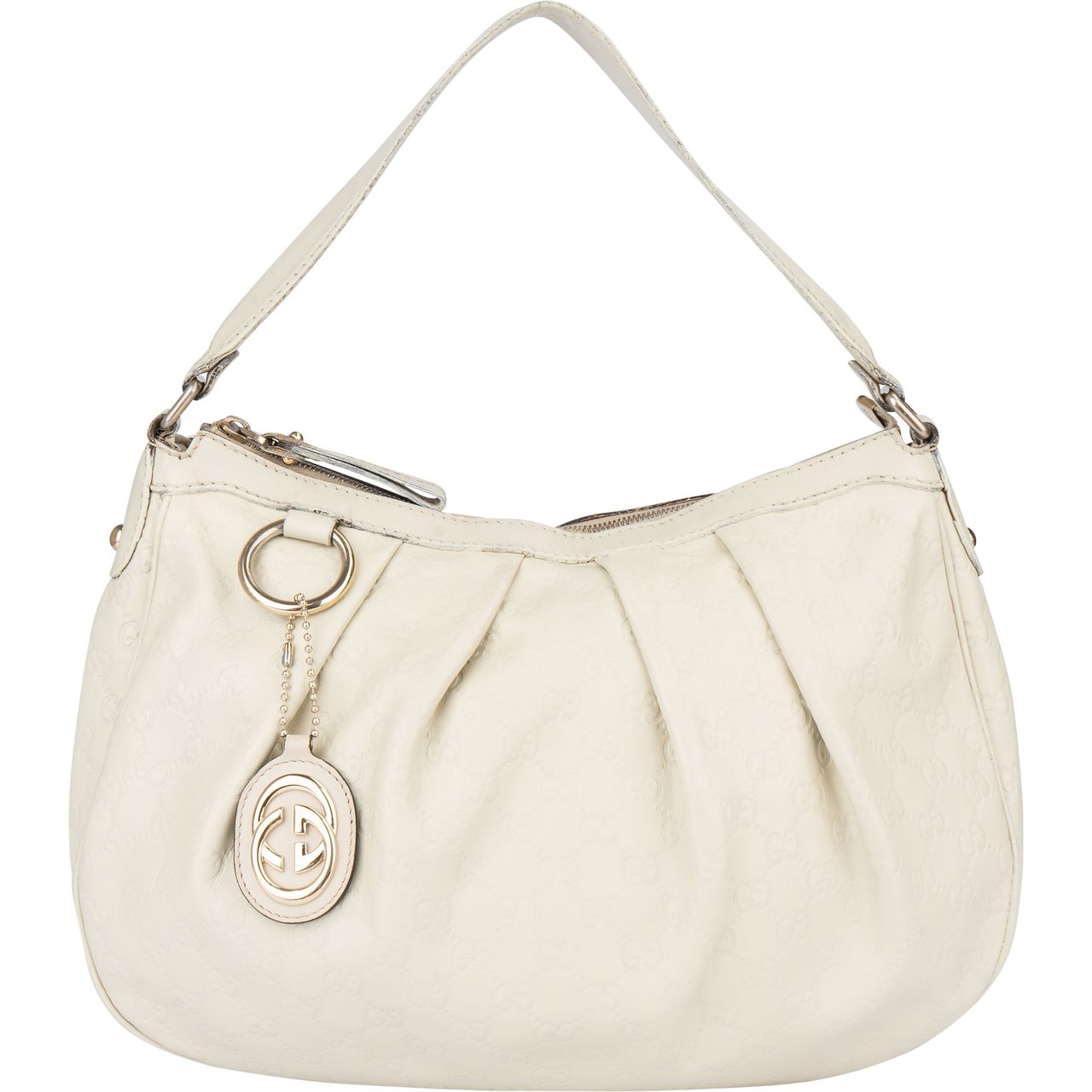 Gucci Gucci Leather GG Monogram Sukey Handbag Divers
