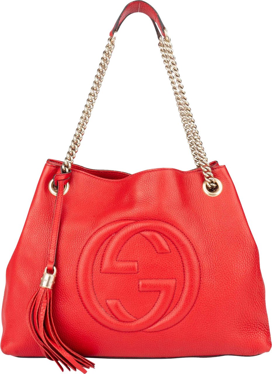 Gucci Gucci Leather GG Soho Crossbody Bag Divers