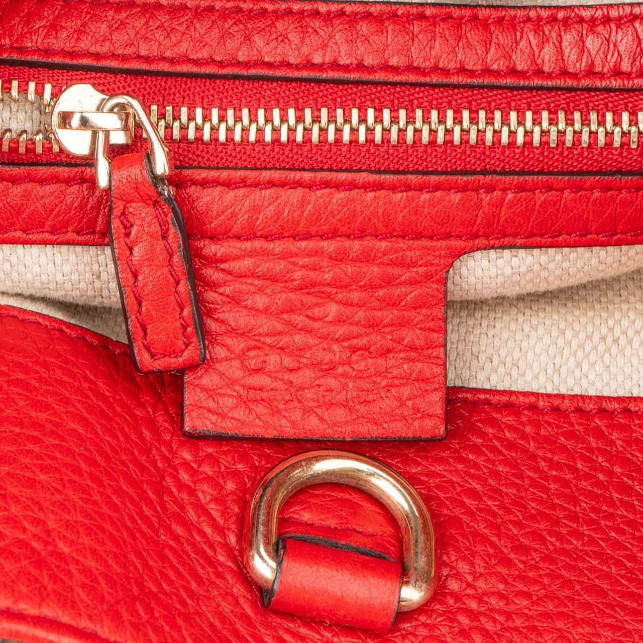 Gucci Gucci Leather GG Soho Crossbody Bag Divers