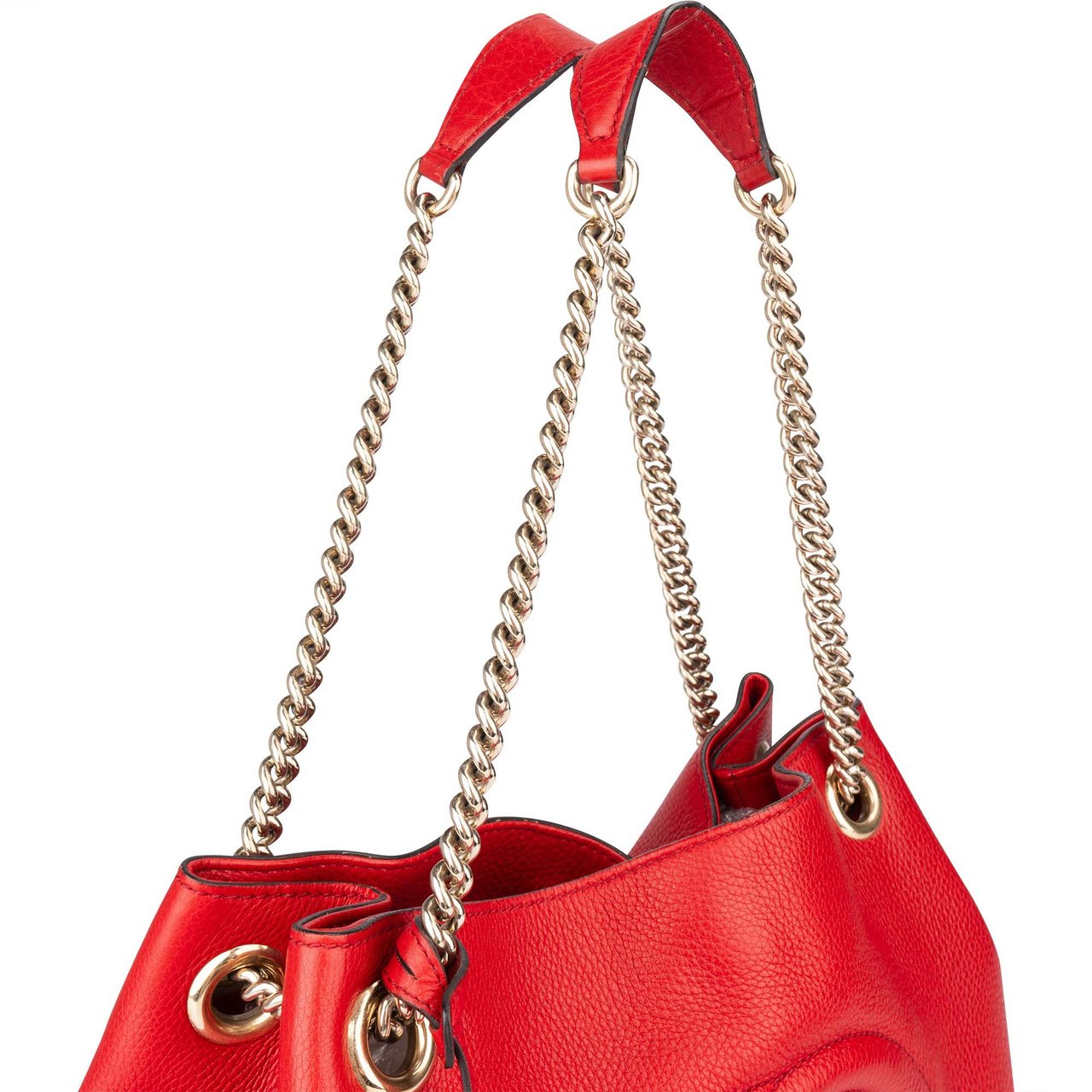 Gucci Gucci Leather GG Soho Crossbody Bag Divers