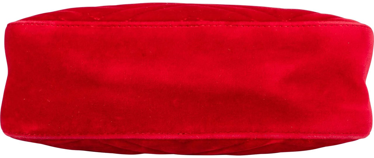 Gucci Gucci Red Satin GG Marmont Crossbody Bag Divers