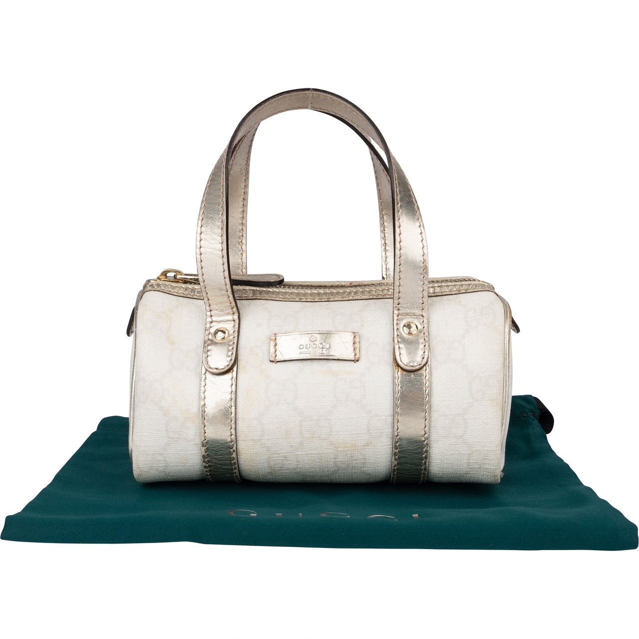 Gucci Gucci GG Monogram Micro Bowling Handbag Divers