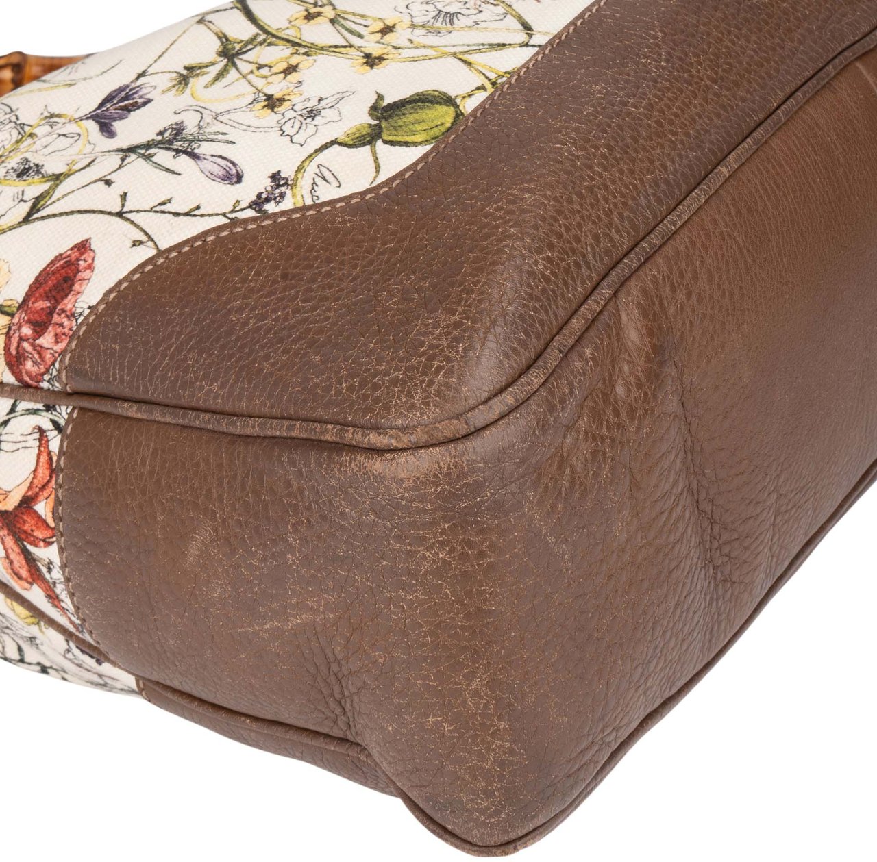 Gucci Gucci Special Floral Bamboo Handbag Divers