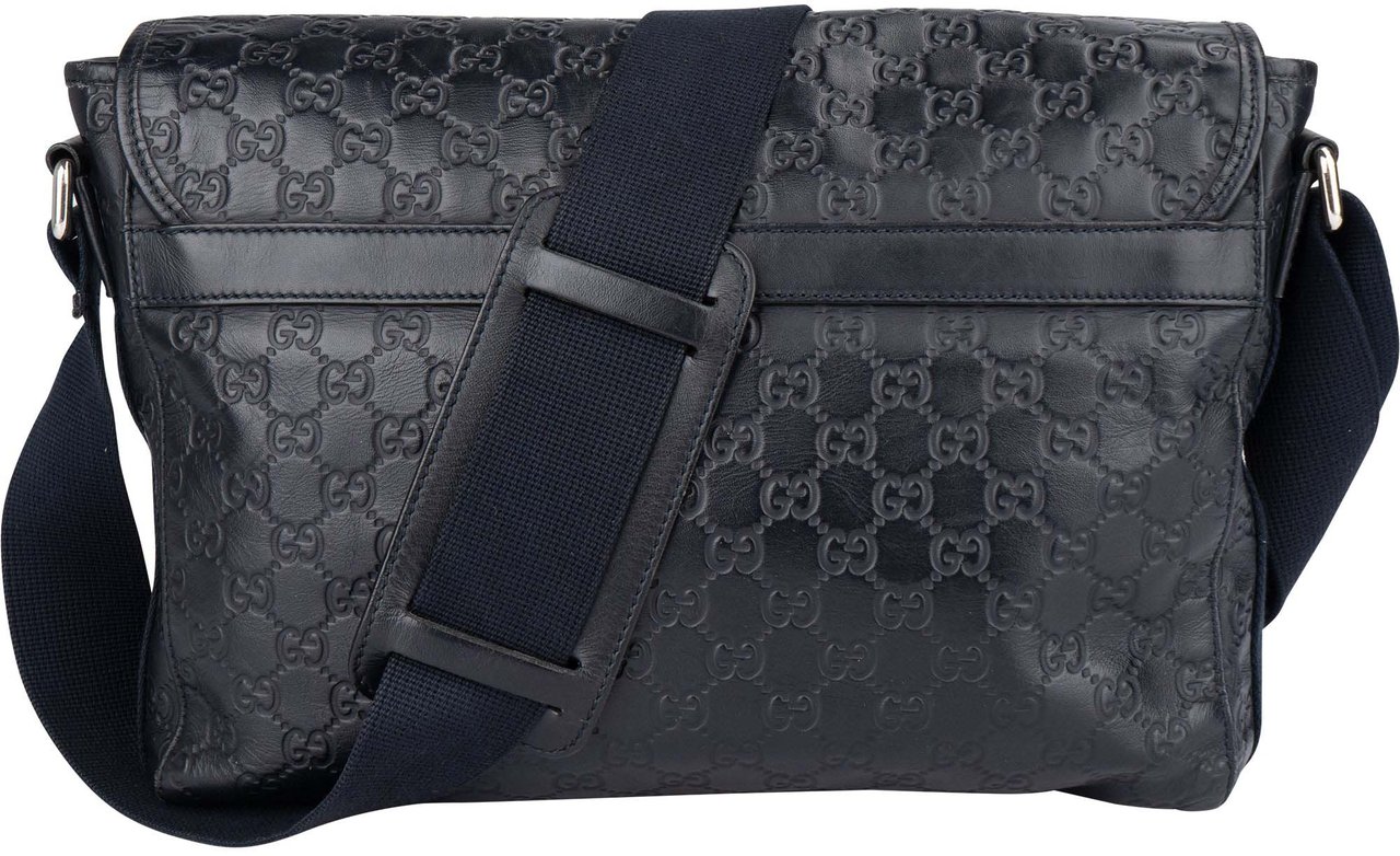 Gucci Gucci GG Leather Monogram Sherry Business Messenger Bag Divers
