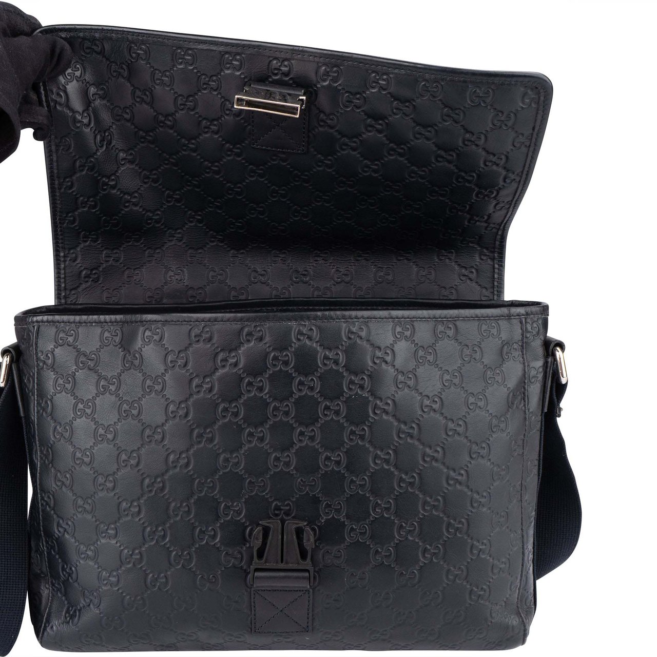 Gucci Gucci GG Leather Monogram Sherry Business Messenger Bag Divers