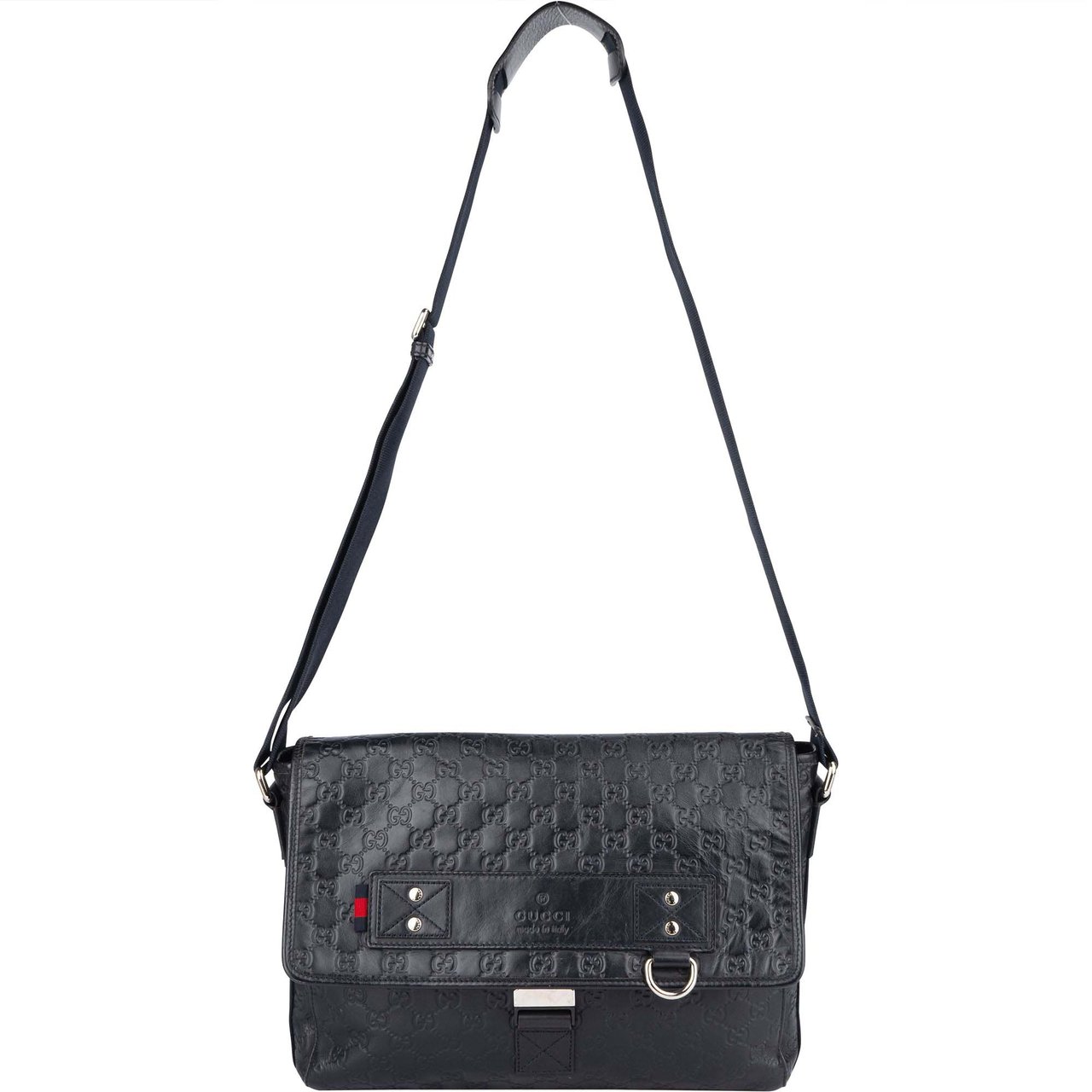 Gucci Gucci GG Leather Monogram Sherry Business Messenger Bag Divers