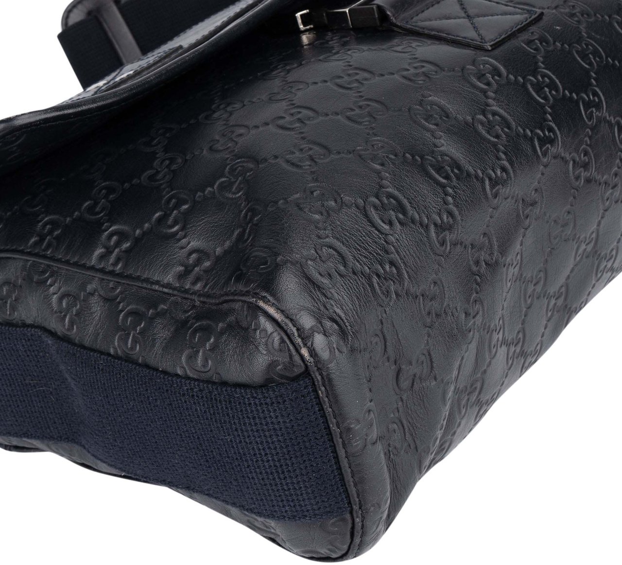 Gucci Gucci GG Leather Monogram Sherry Business Messenger Bag Divers