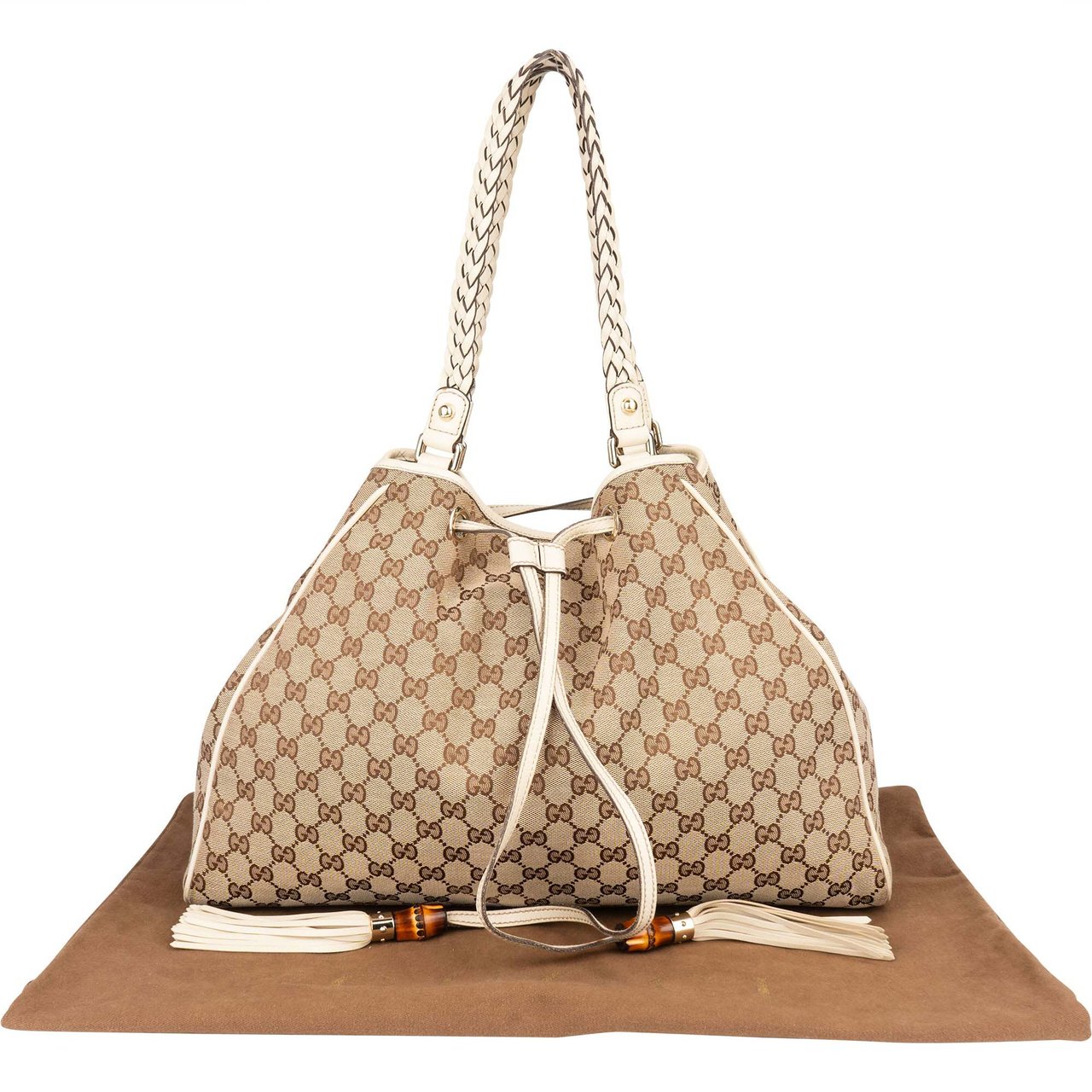 Gucci Gucci GG Monogram Bamboo Handbag Divers