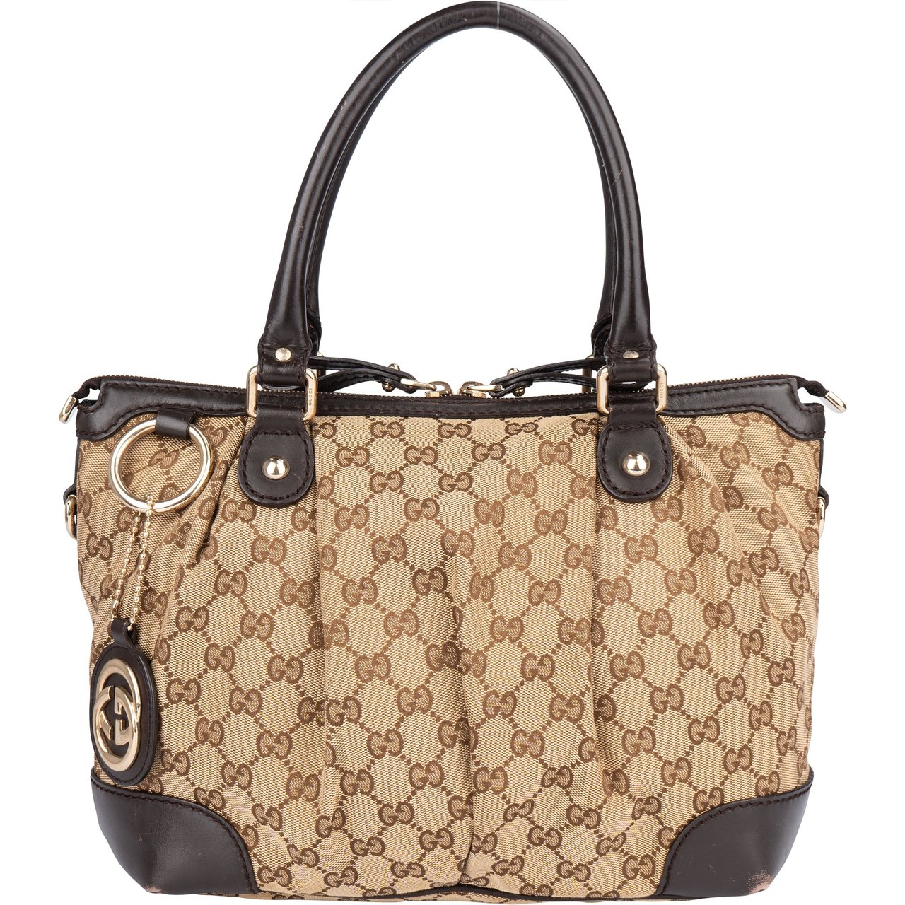 Gucci Gucci GG Monogram Sukey Handbag Divers
