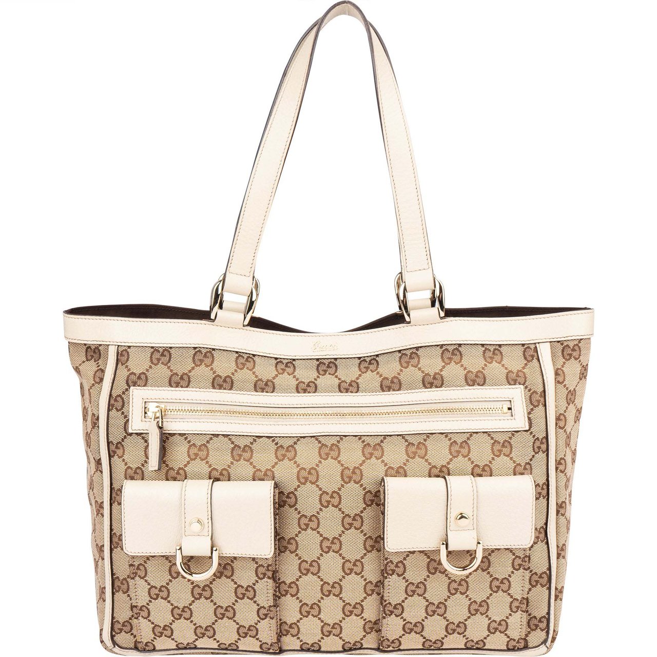 Gucci Gucci GG Monogram Abbey Double Pocket Handbag Divers