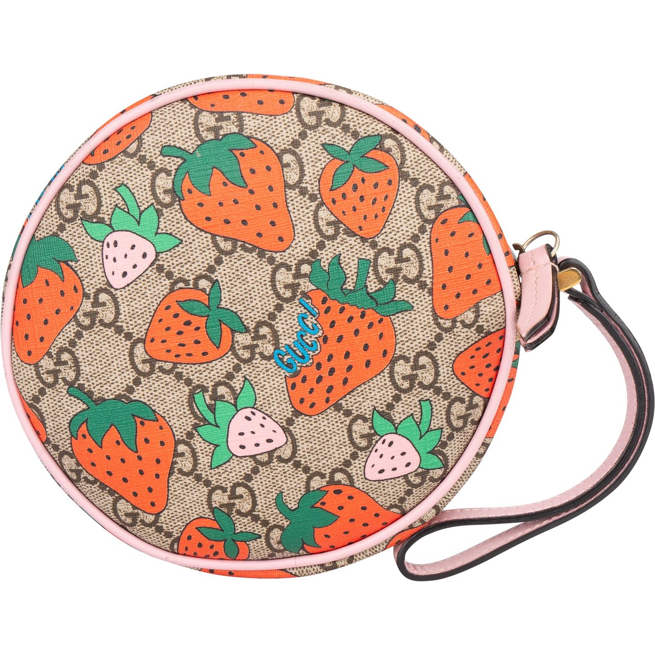 Gucci Gucci GG Strawberry Monogram Pouch Divers