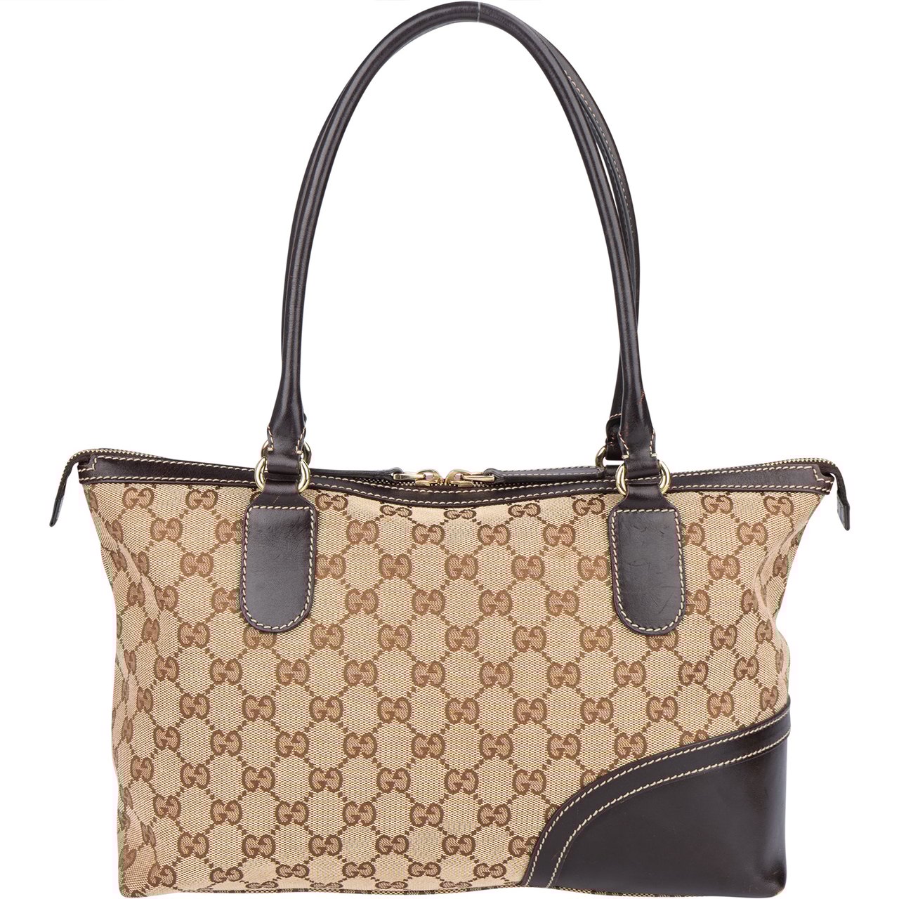 Gucci Gucci GG Monogram Horsebit Handbag Divers
