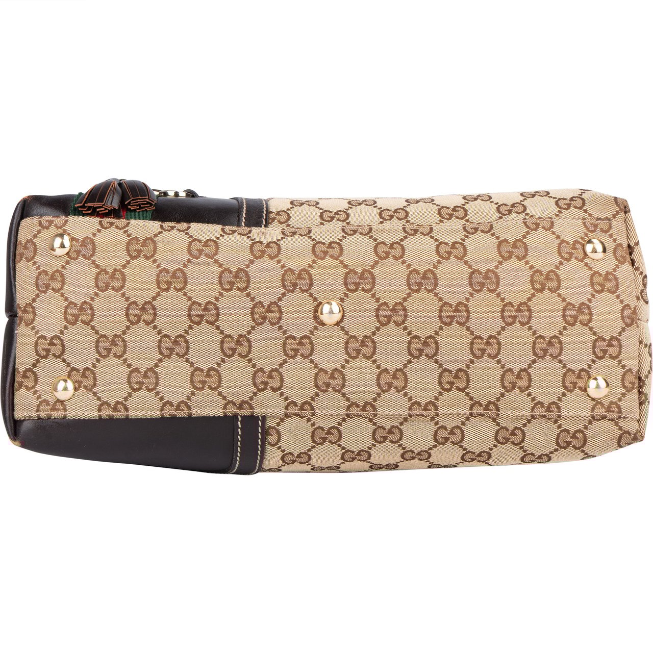 Gucci Gucci GG Monogram Horsebit Handbag Divers