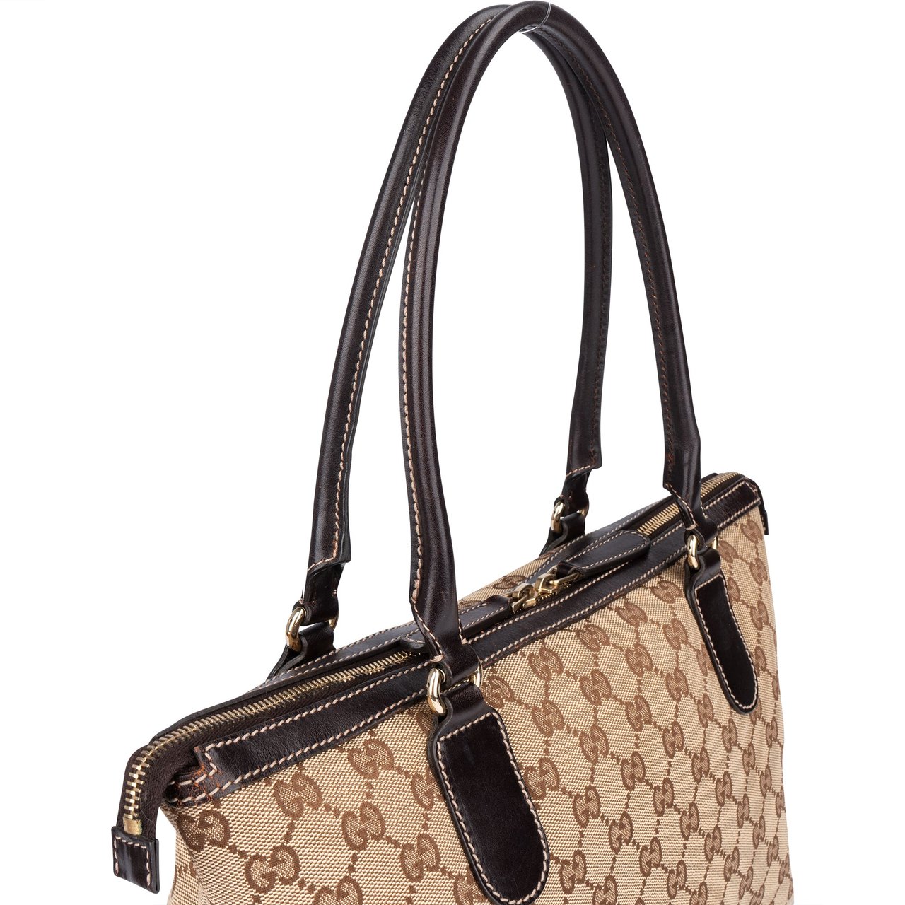 Gucci Gucci GG Monogram Horsebit Handbag Divers