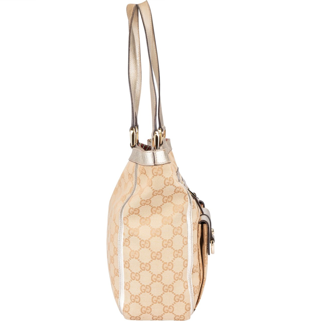Gucci Gucci GG Monogram Abbey Double Pocket Handbag Divers