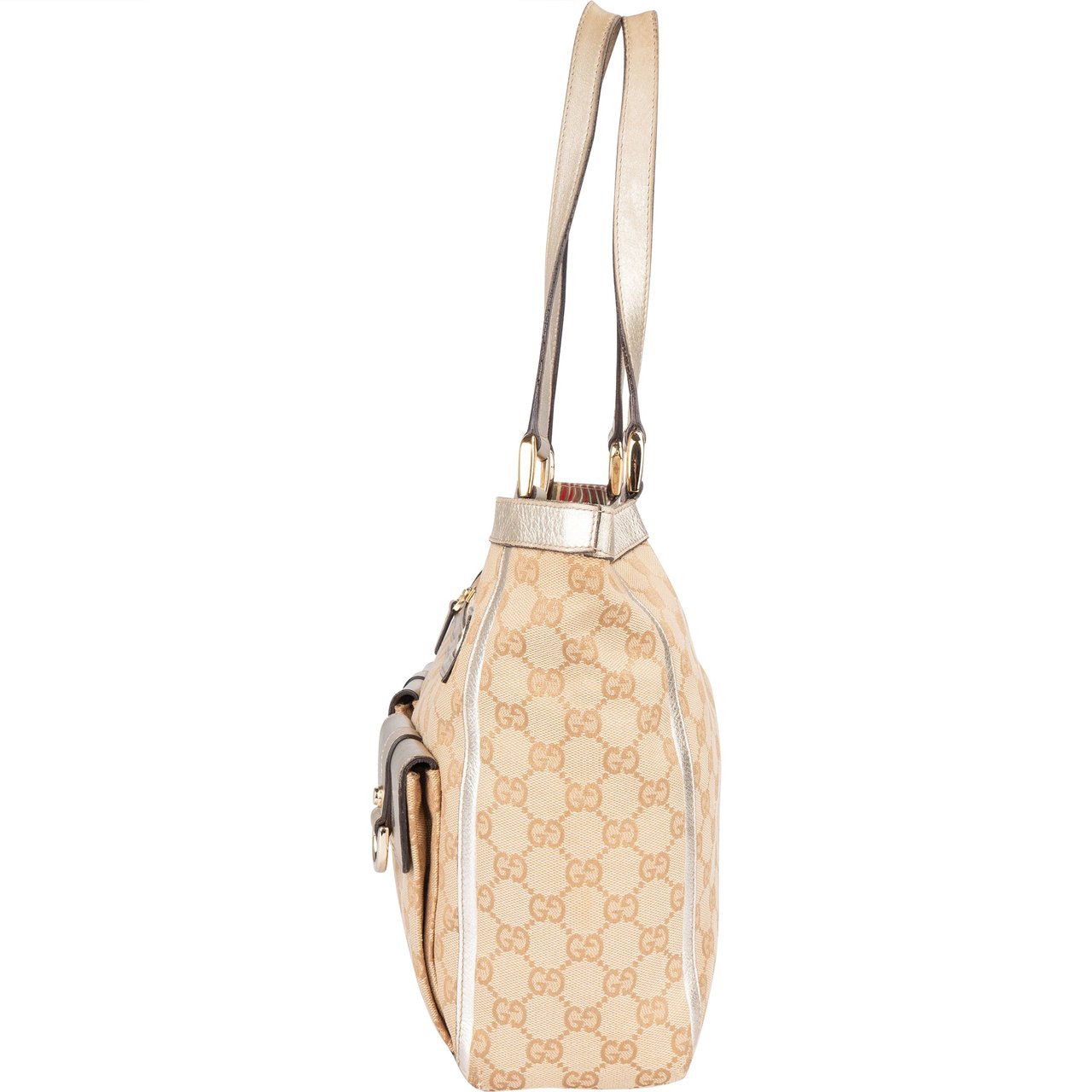 Gucci Gucci GG Monogram Abbey Double Pocket Handbag Divers