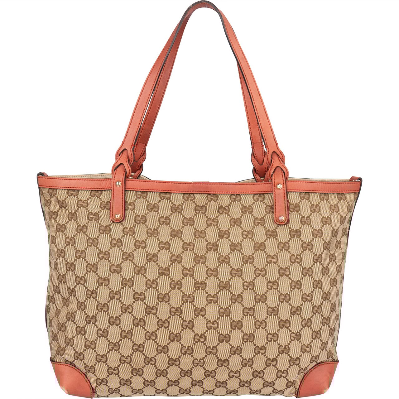 Gucci Gucci GG Monogram Shopper Bag Bruin