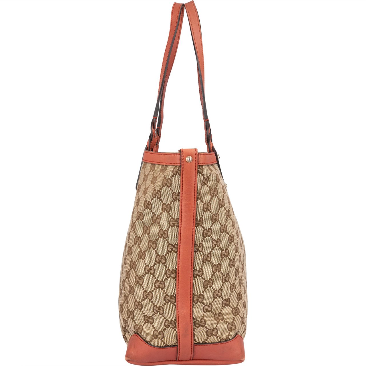 Gucci Gucci GG Monogram Shopper Bag Bruin