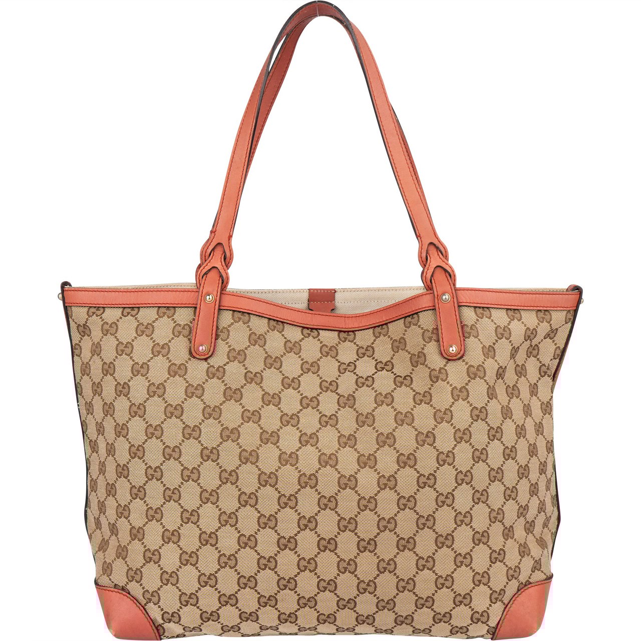 Gucci Gucci GG Monogram Shopper Bag Bruin