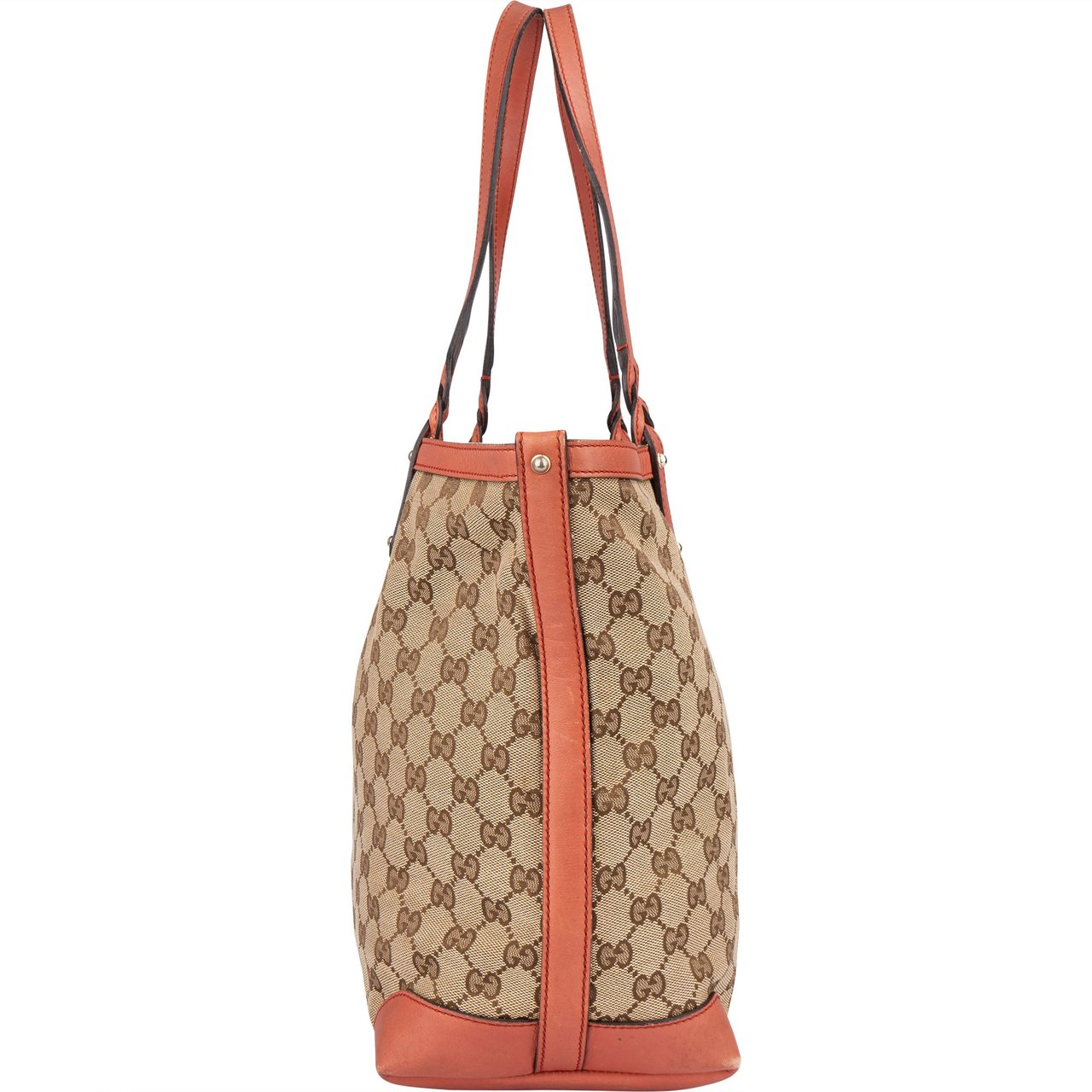 Gucci Gucci GG Monogram Shopper Bag Bruin