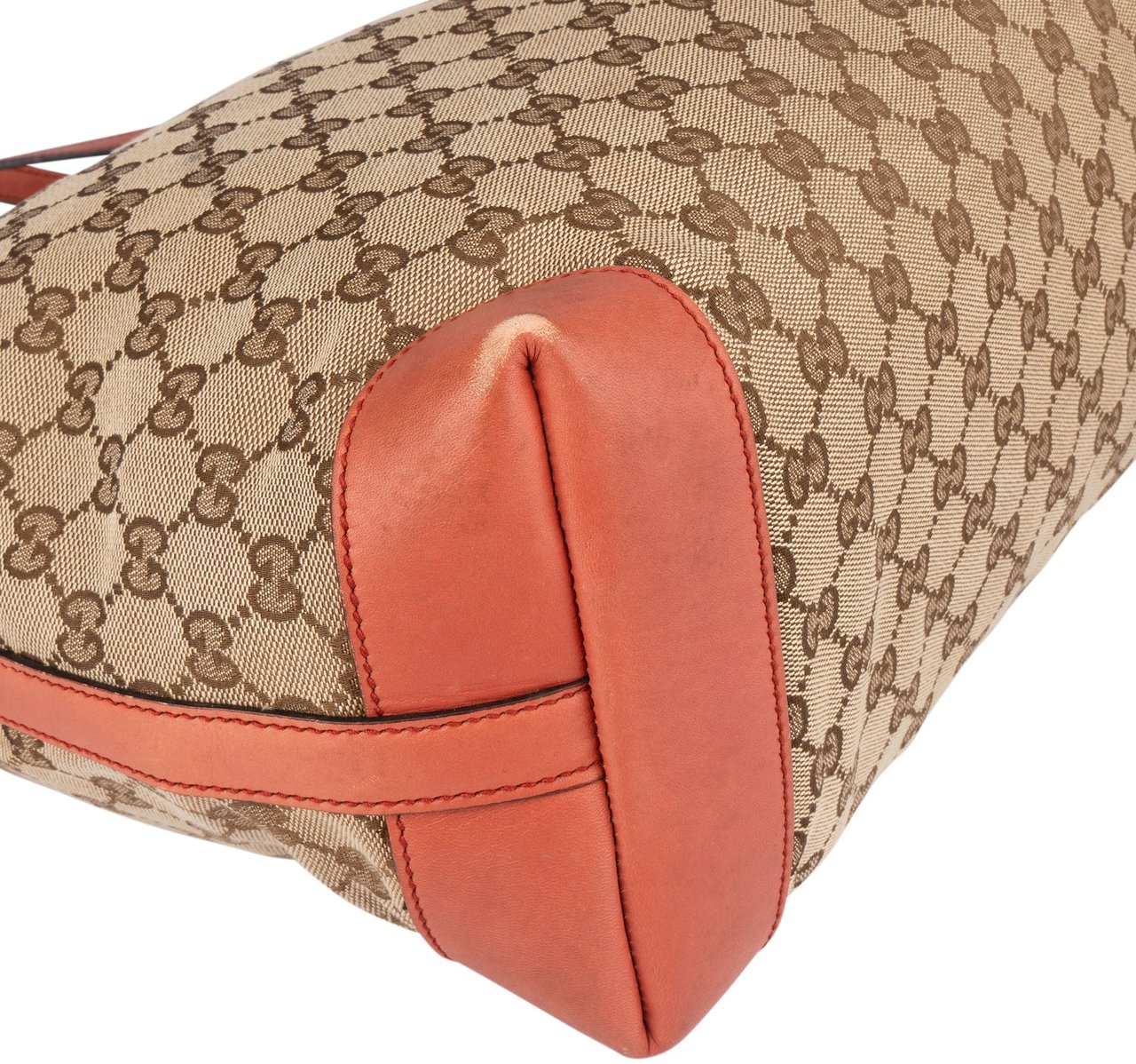 Gucci Gucci GG Monogram Shopper Bag Bruin