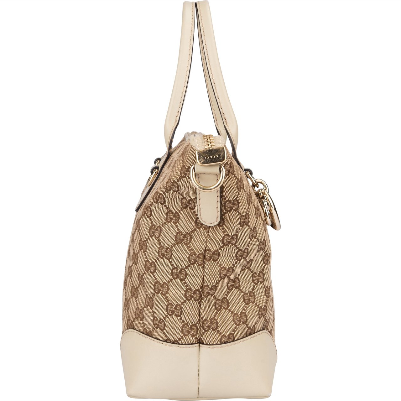 Gucci Gucci GG Monogram Charmy Handbag Bruin