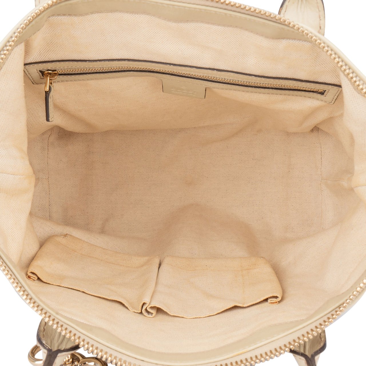 Gucci Gucci GG Monogram Charmy Handbag Bruin