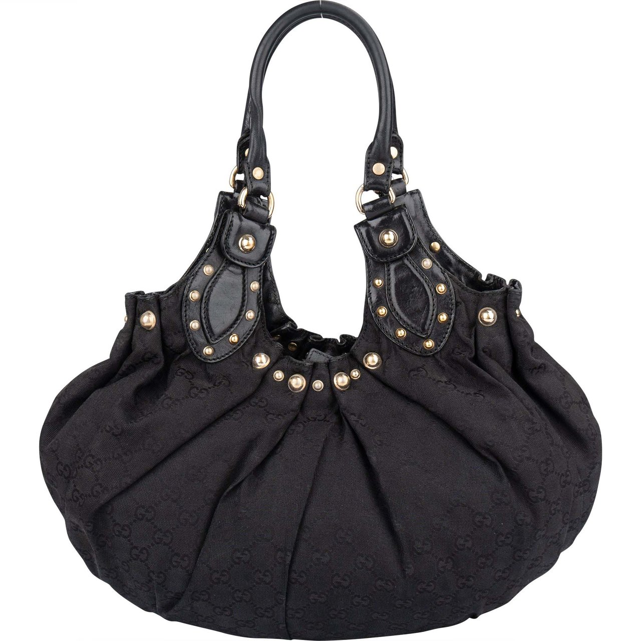 Gucci Gucci GG Monogram Pelham Handbag Zwart