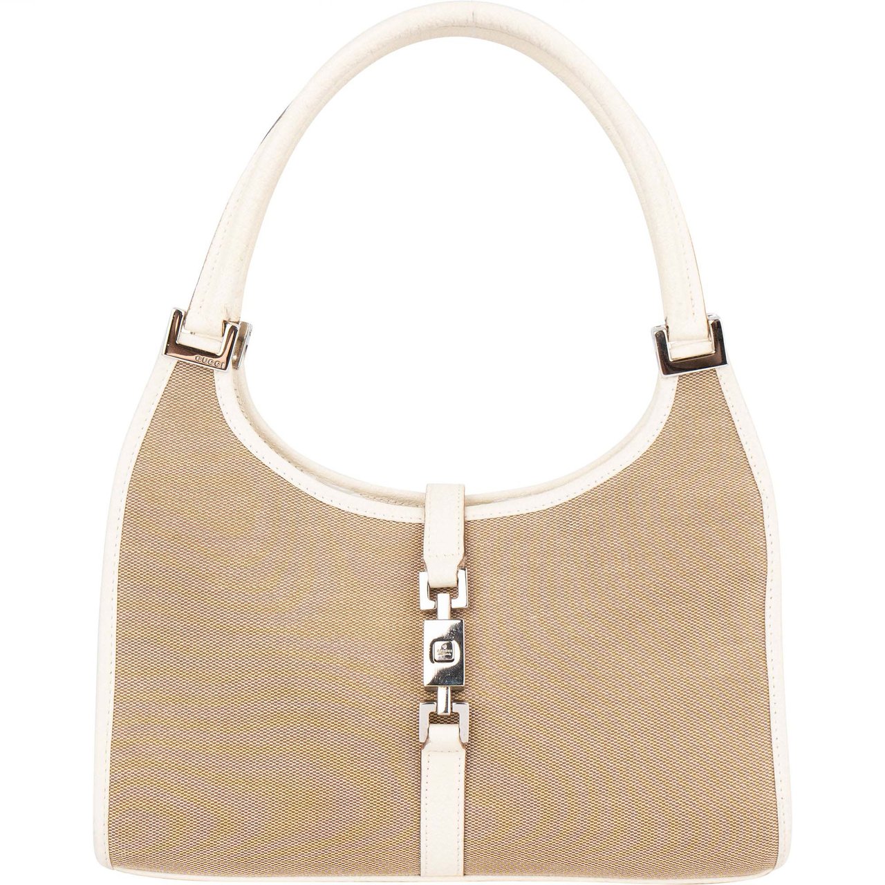 Gucci Gucci Classic Jackie Handbag Beige
