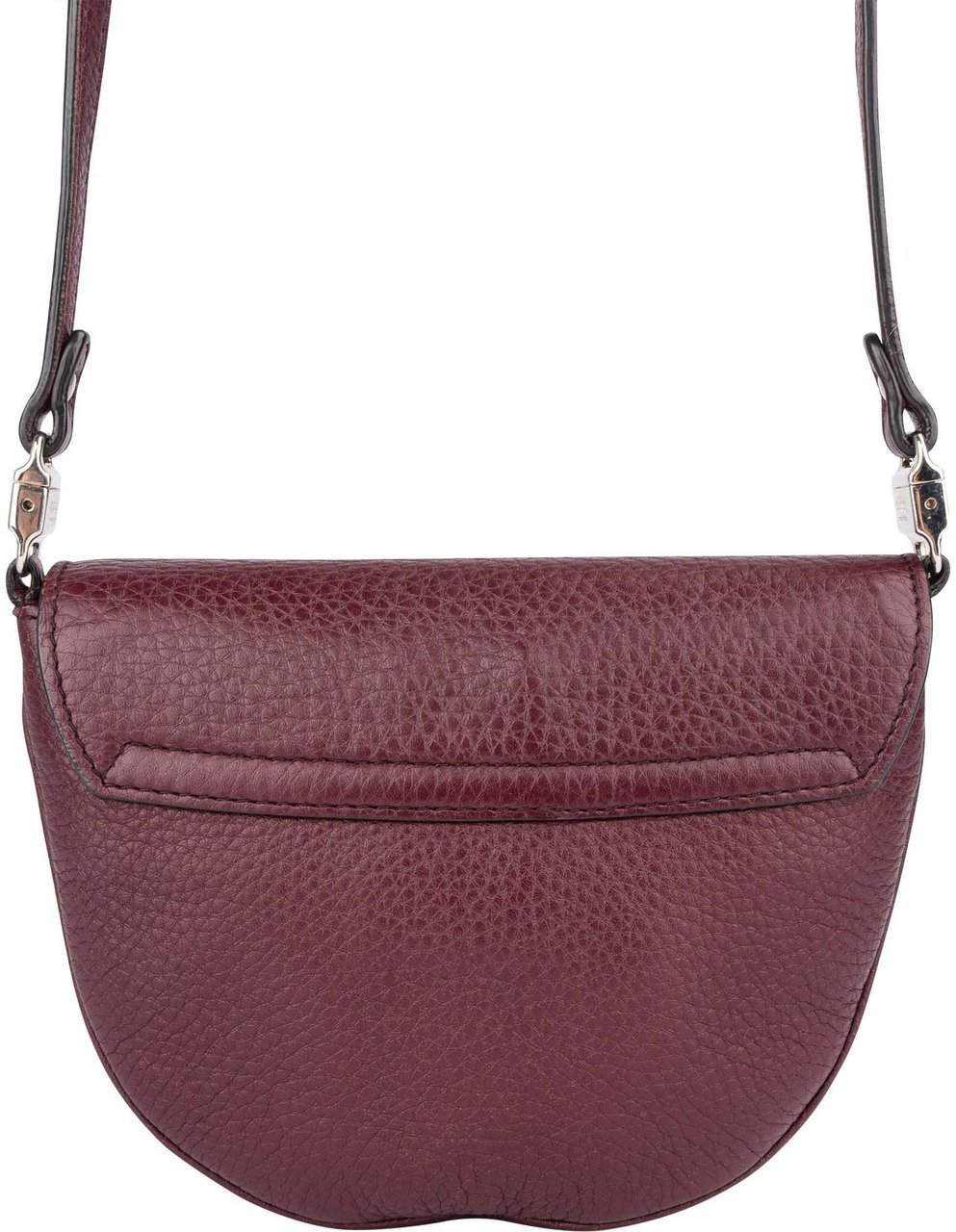 Gucci Gucci Leather GG Soho Crossbody Bag Paars