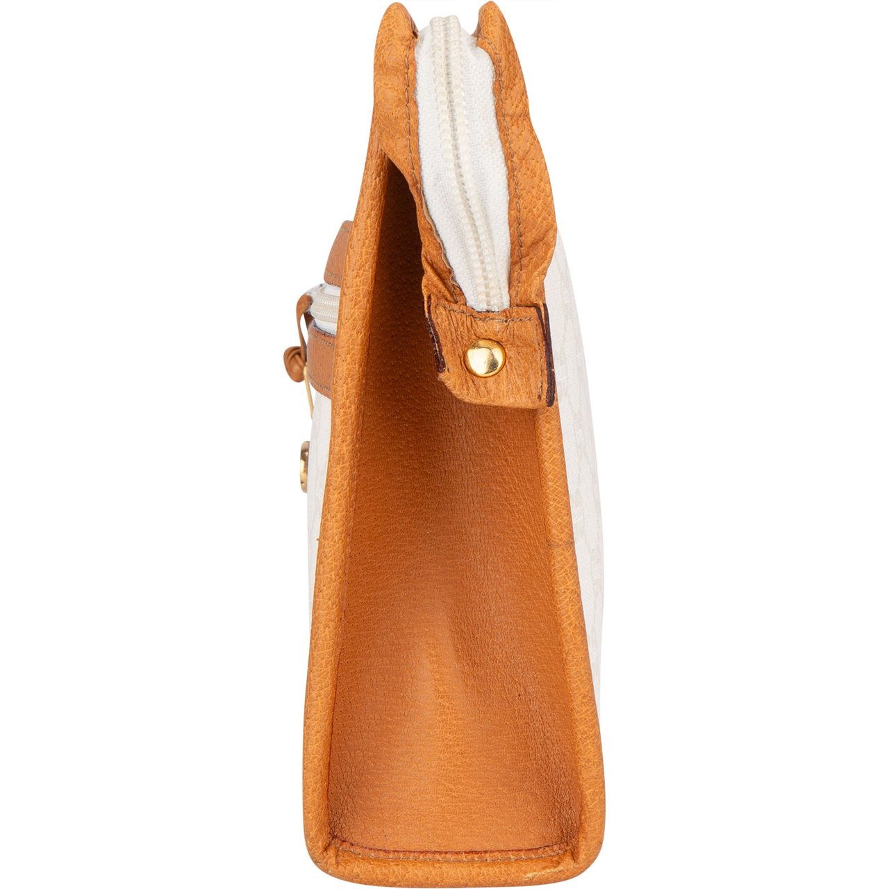 Gucci Gucci Vintage GG Plus Monogram Clutch Wit