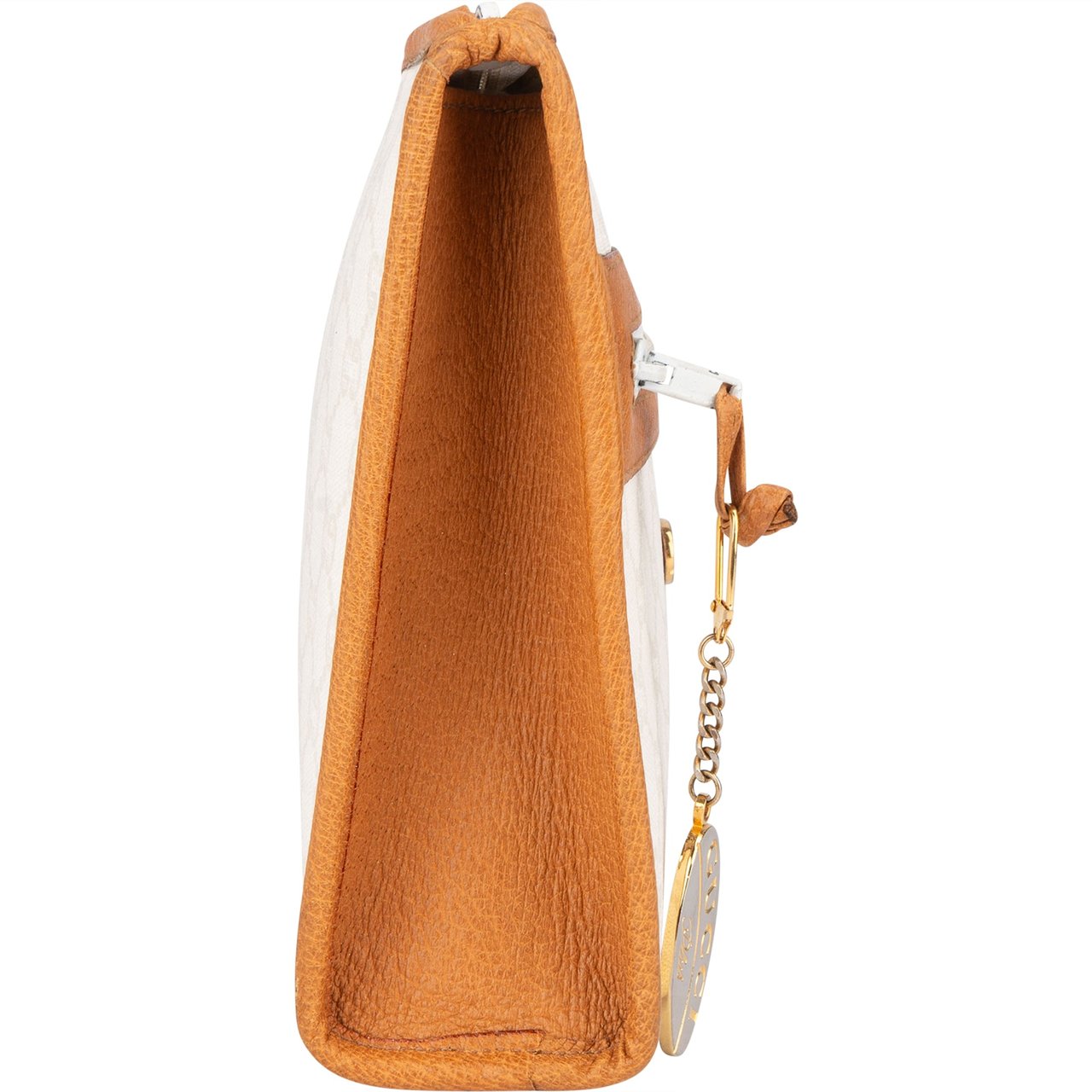 Gucci Gucci Vintage GG Plus Monogram Clutch Wit