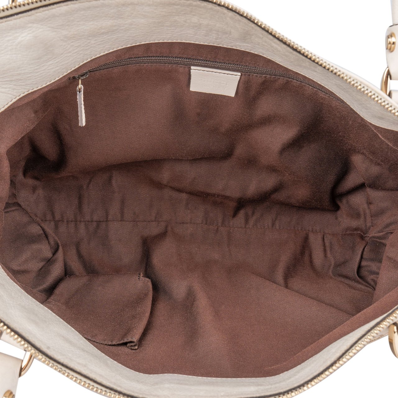 Gucci Gucci GG Monogram Abbey Handbag Bruin