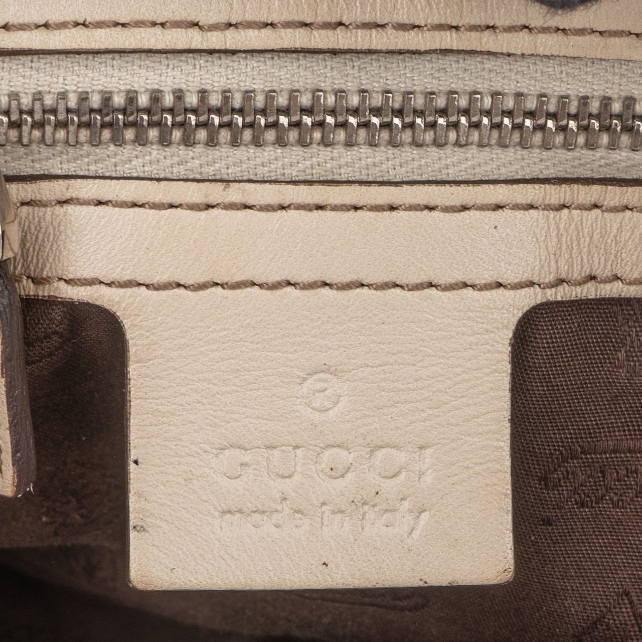 Gucci Gucci GG Monogram Twin GG Handbag Bruin
