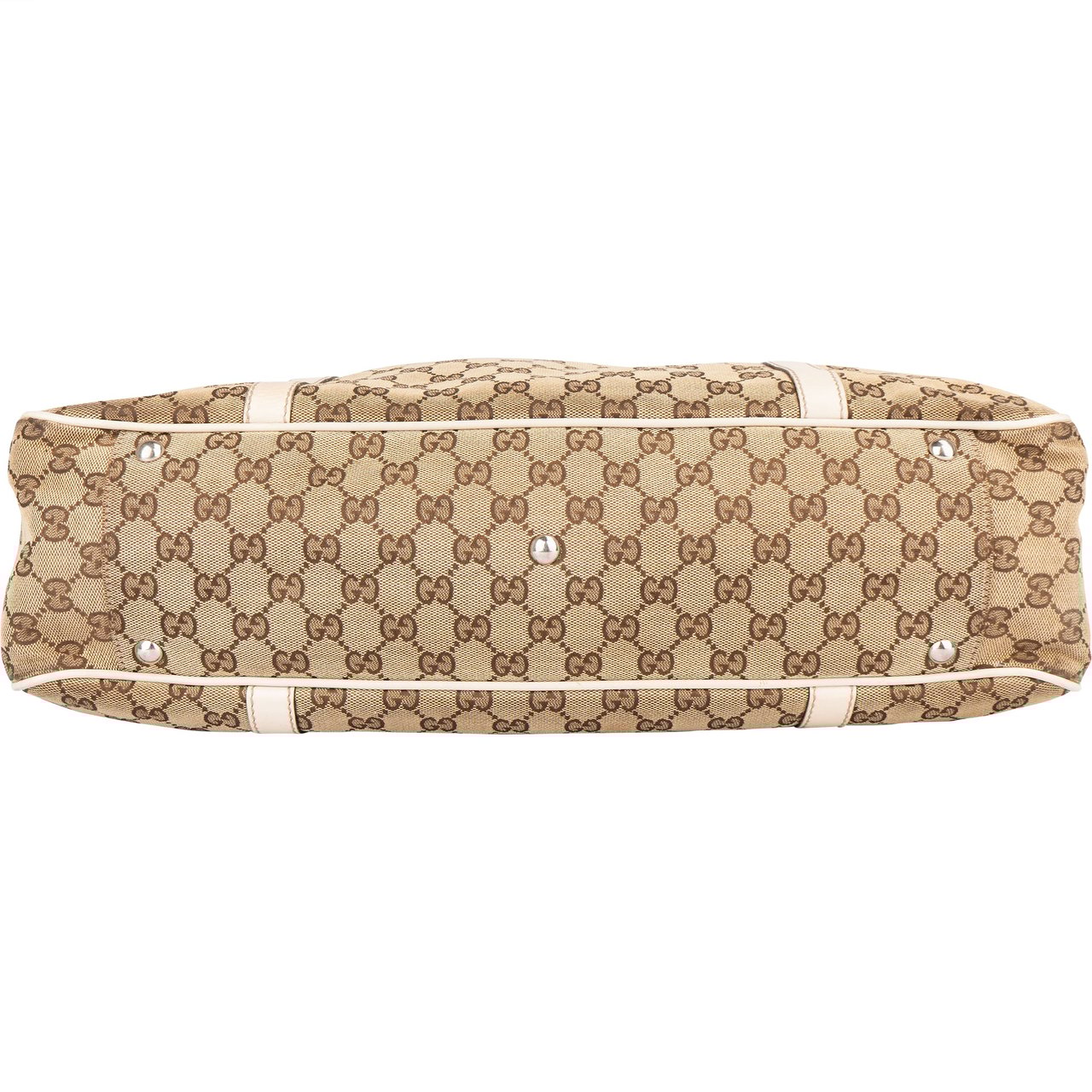 Gucci Gucci GG Monogram Twin GG Handbag Bruin
