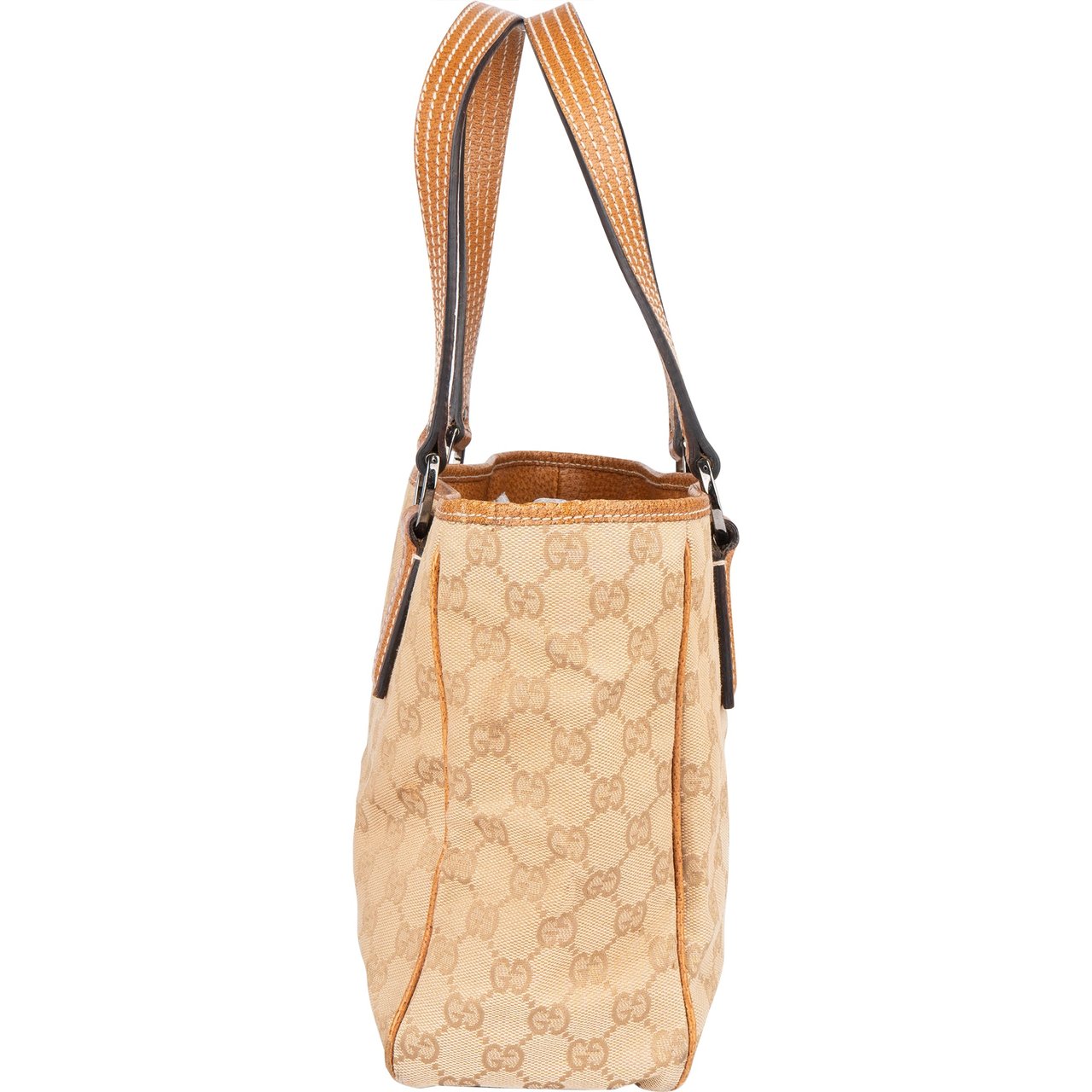 Gucci Gucci GG Monogram Handbag Bruin