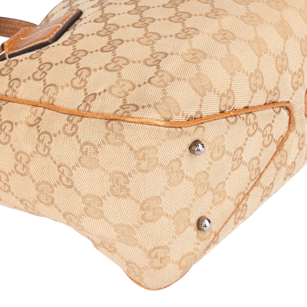 Gucci Gucci GG Monogram Handbag Bruin