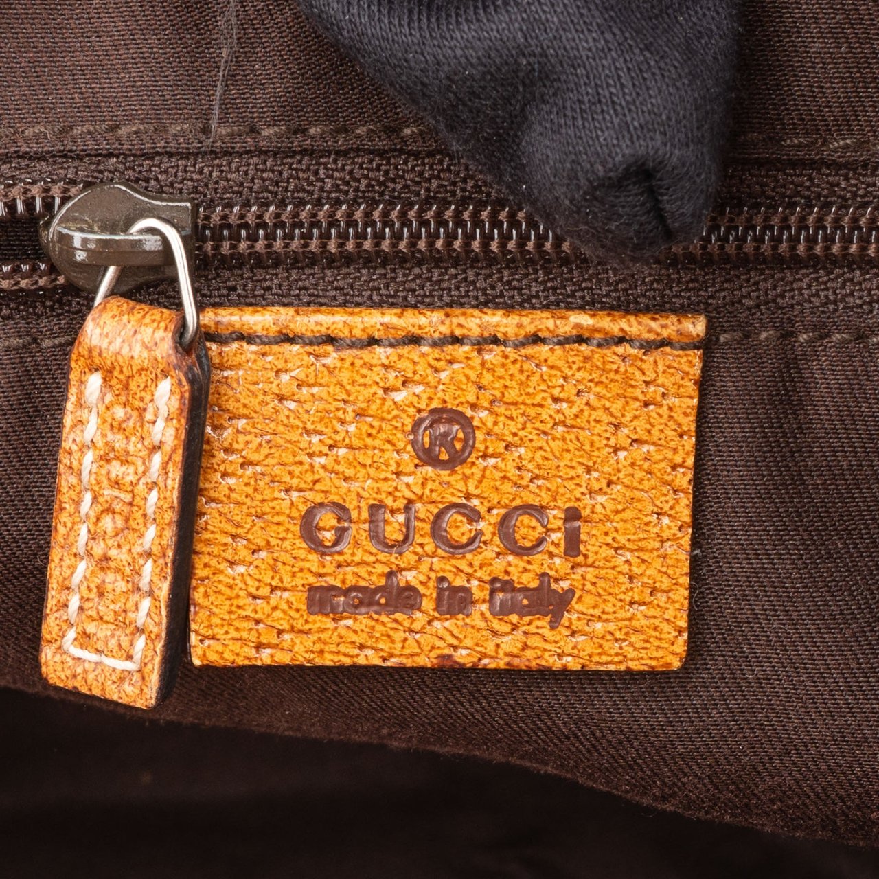 Gucci Gucci GG Monogram Handbag Bruin