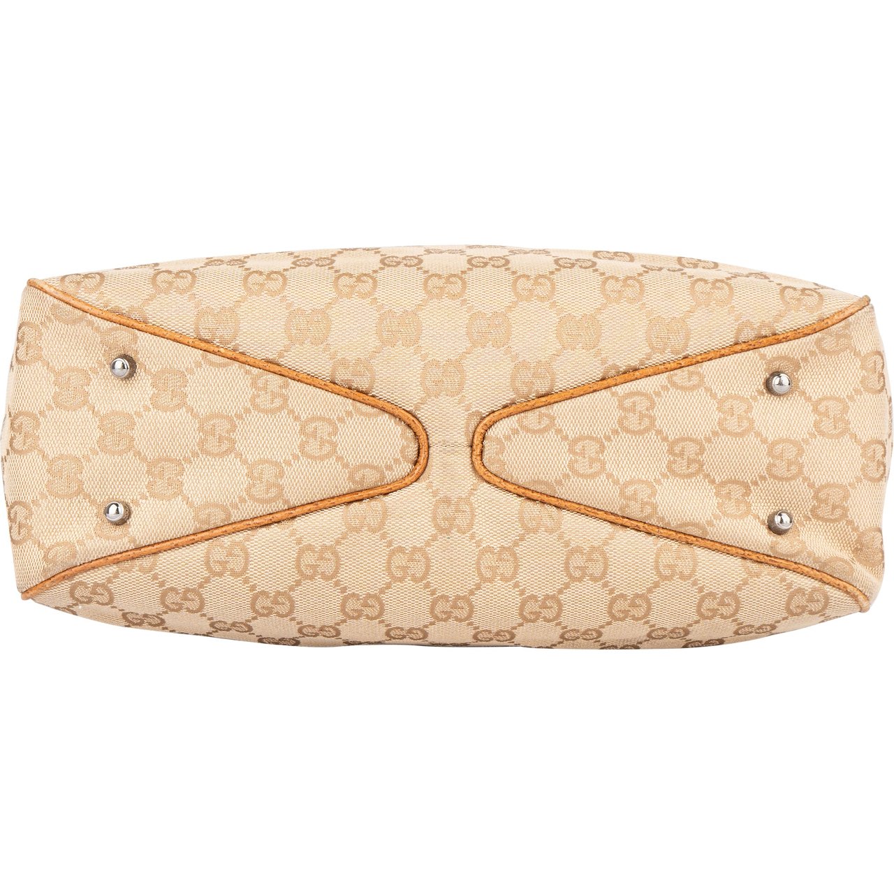 Gucci Gucci GG Monogram Handbag Bruin