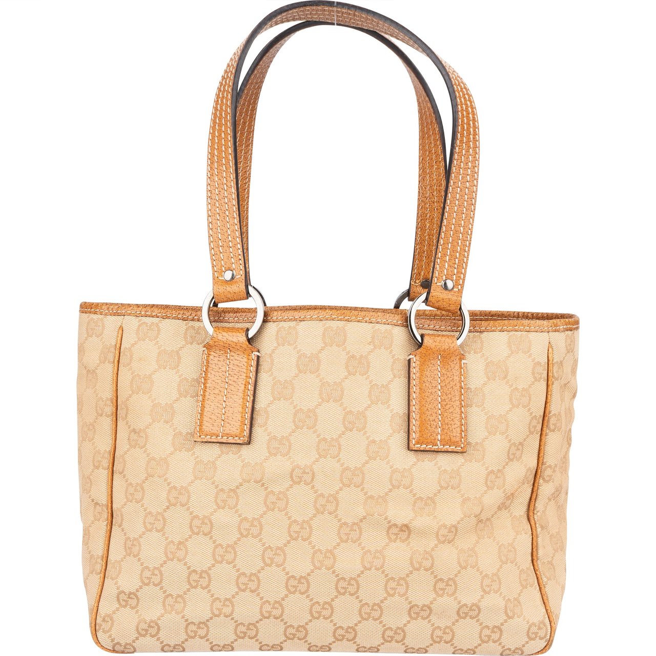 Gucci Gucci GG Monogram Handbag Bruin