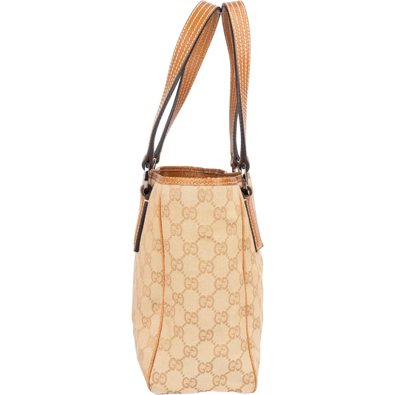 Gucci Gucci GG Monogram Handbag Bruin