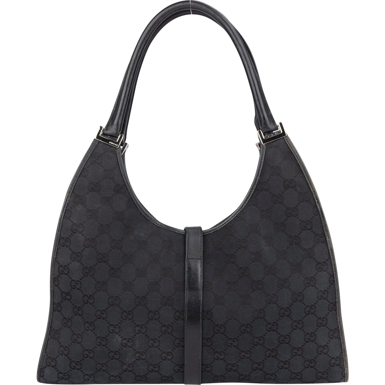 Gucci Gucci GG Monogram Big Jackie Handbag Zwart